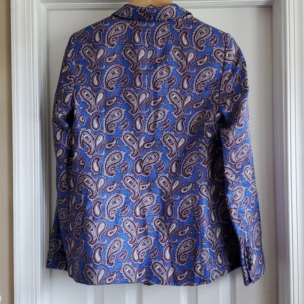 Banana Republic paisley blazer new with tags nwt - Picture 2 of 3